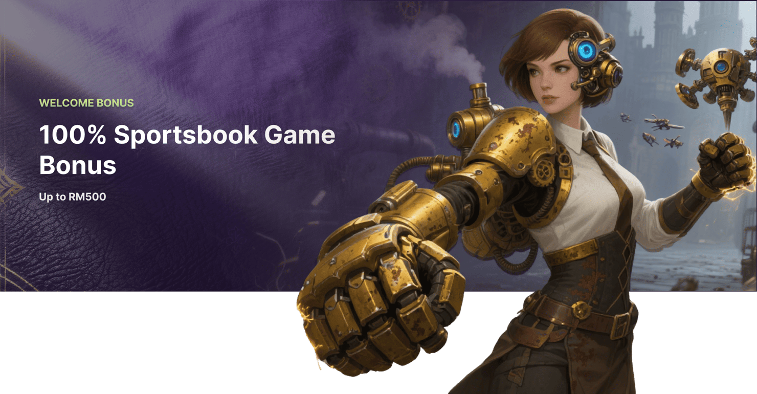 Welcome Bonus ( Sports – 100% Bonus )