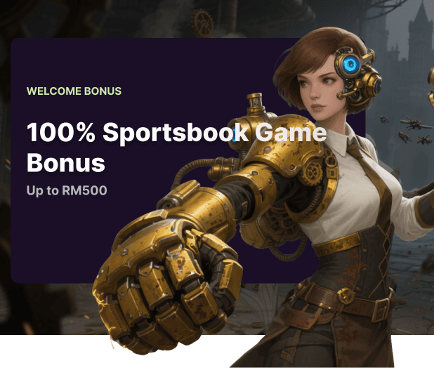 Welcome Bonus ( Sports – 100% Bonus )